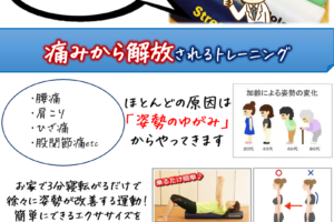 言われていませんか？痛みの原因は「姿勢」です！